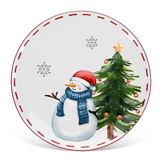 Тарелка Fissman 20 см доломит (0381)