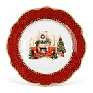 Тарілка Fissman CHRISTMAS EVE 27 см порцеляна (16026)