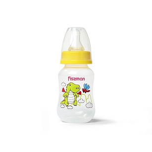 Пляшка для годування Fissman 125 мл жовтий (6873)