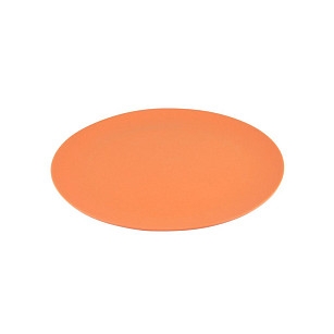Тарілка плоска Fissman 25x1,4 см помаранчевий (8993)