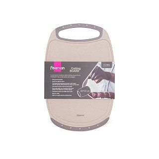 Обробна дошка Fissman 35х23x0,5 см пластик+ТПР (8074) Обробна дошка Fissman 35х23x0,5 см пластик+ТПР (8074)