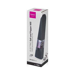 Млин для солі та перцю Fissman електричний 20,5x5,3 см  (18083) Млин для солі та перцю Fissman електричний 20,5x5,3 см  (18083)