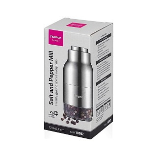 Млин для солі та перцю Fissman 12,5x5,7 см  (18082) Млин для солі та перцю Fissman 12,5x5,7 см  (18082)